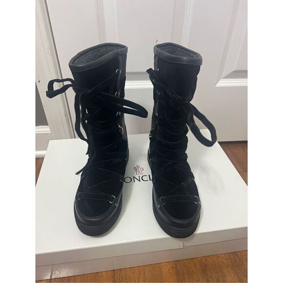 Moncler Syria Stivale Lace up snow boots size 36 - Picture 3 of 14